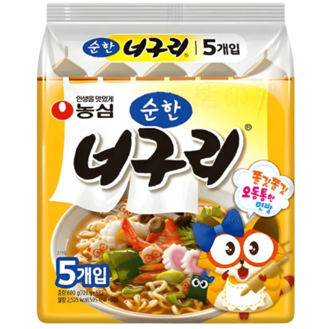 農心韓國浣熊烏龍麵 600G 到期日 2026-5-20