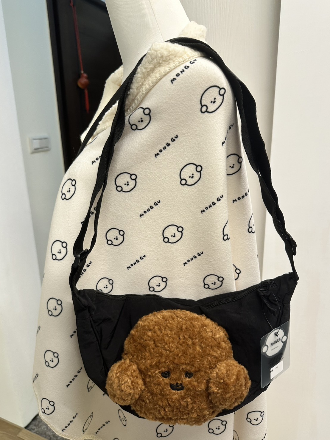 現貨-咖色男友包