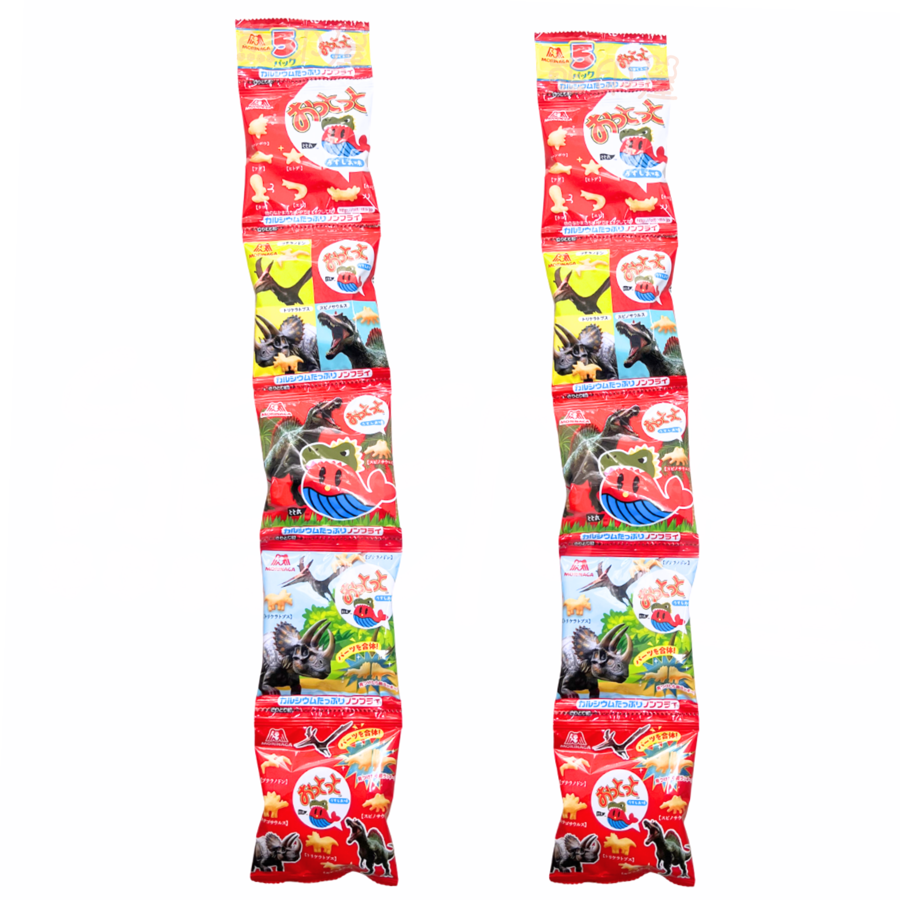 森永魚仔餅 五連包 (5x10g) x2  到期日 2026-6-30