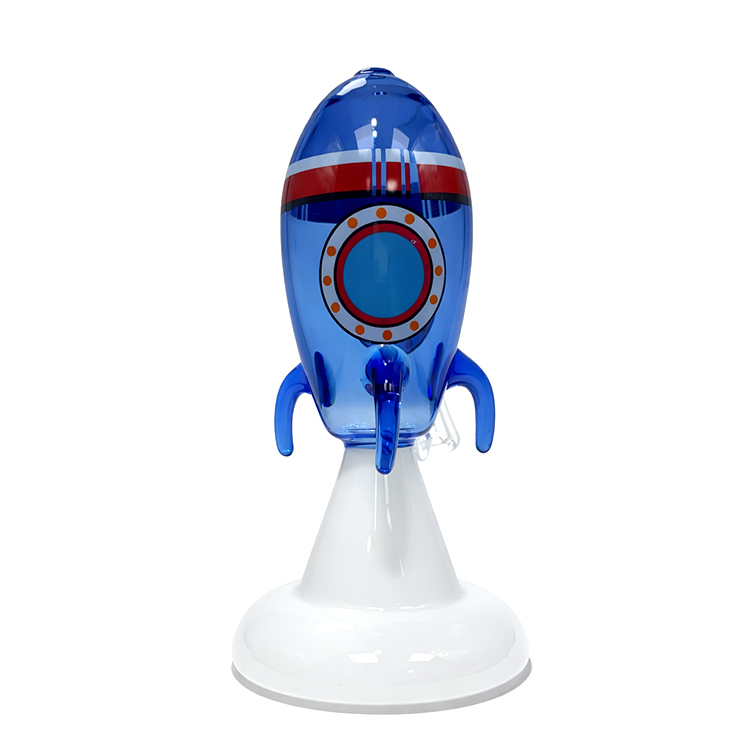 Hittn - HIT142 Torpedo Glass Dab Rig 魚雷造型玻璃水煙壺 (20 CM)