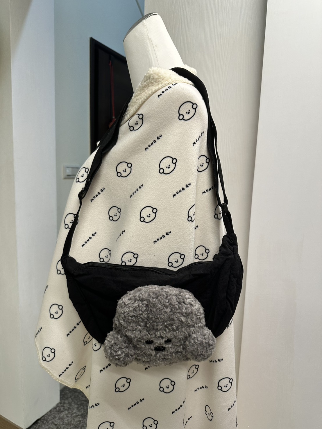 現貨-灰色男友包