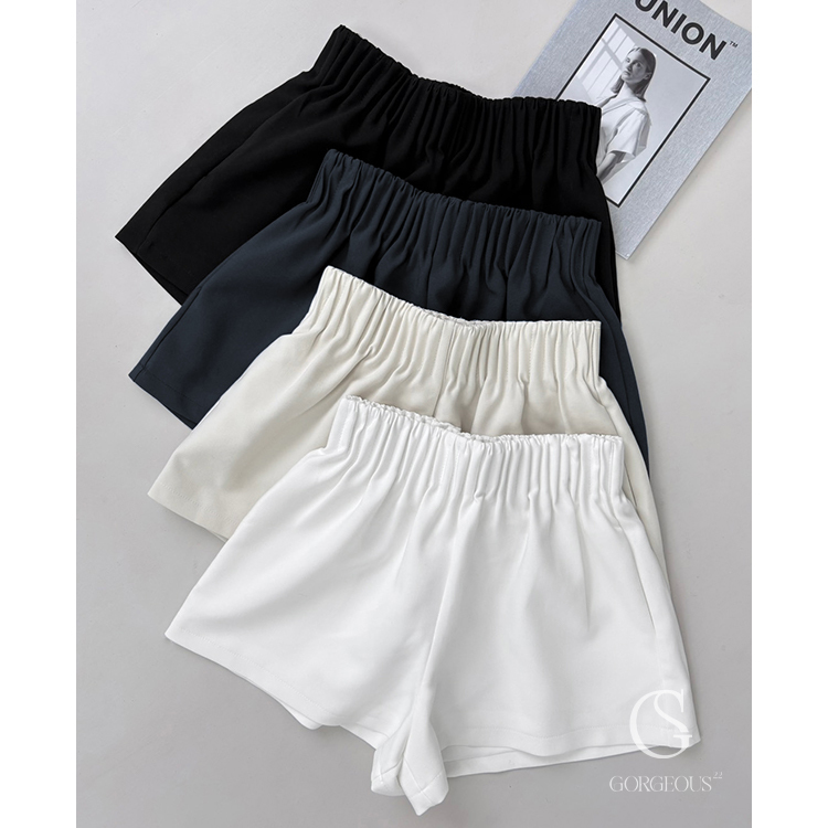 A90 「高磅西紋不貼腿短褲」