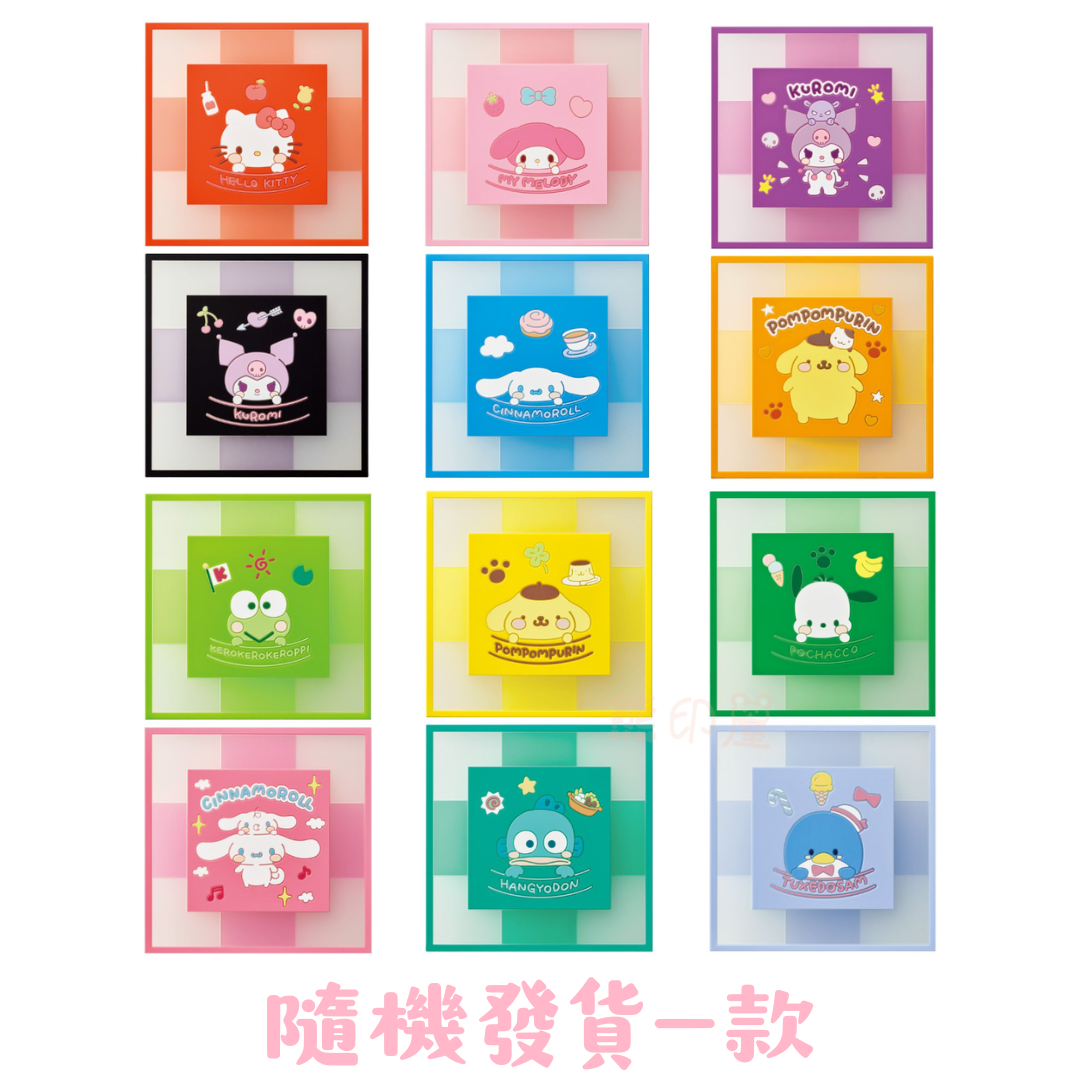 BANDAI - Sanrio角色杯墊 隨機發貨一款