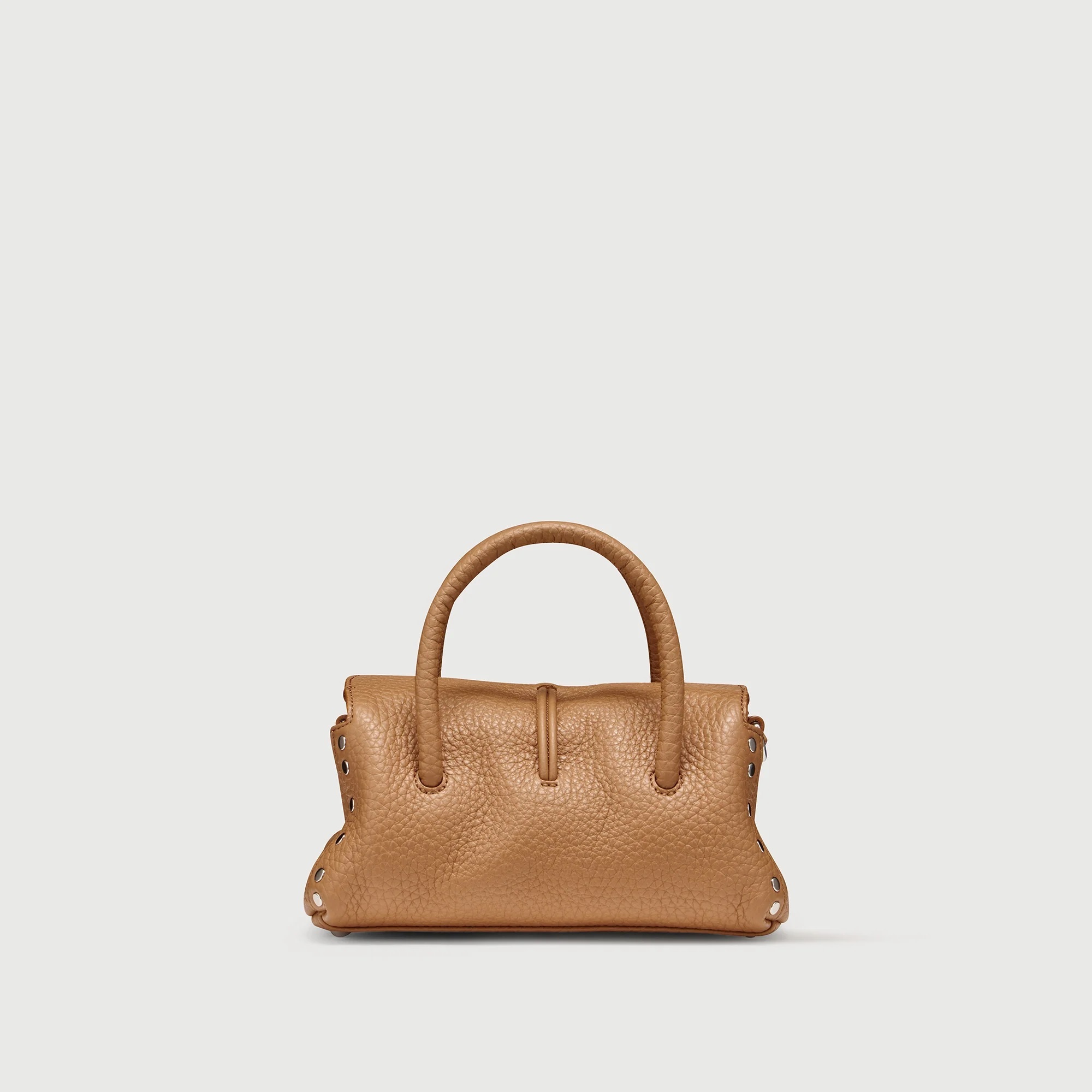 ZANELLATO DOTTA® 紋理皮革手袋-BABY(駝)