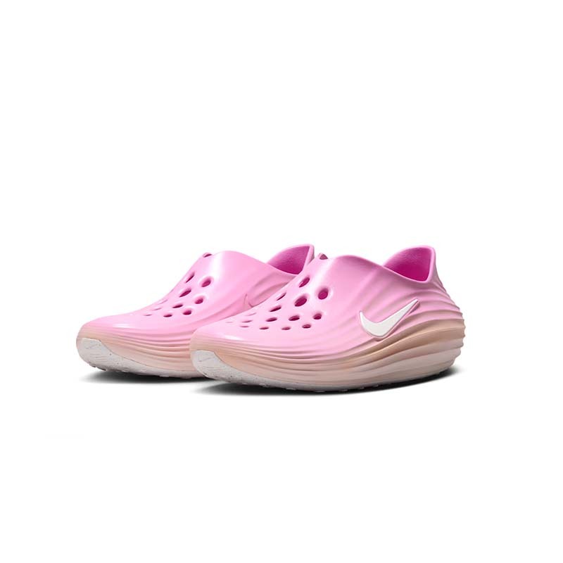 Nike ReactX Rejuven8 粉橘漸層 恢復鞋 泡棉 防水 拖鞋 女鞋男段 HV5062-103 [台灣現貨]