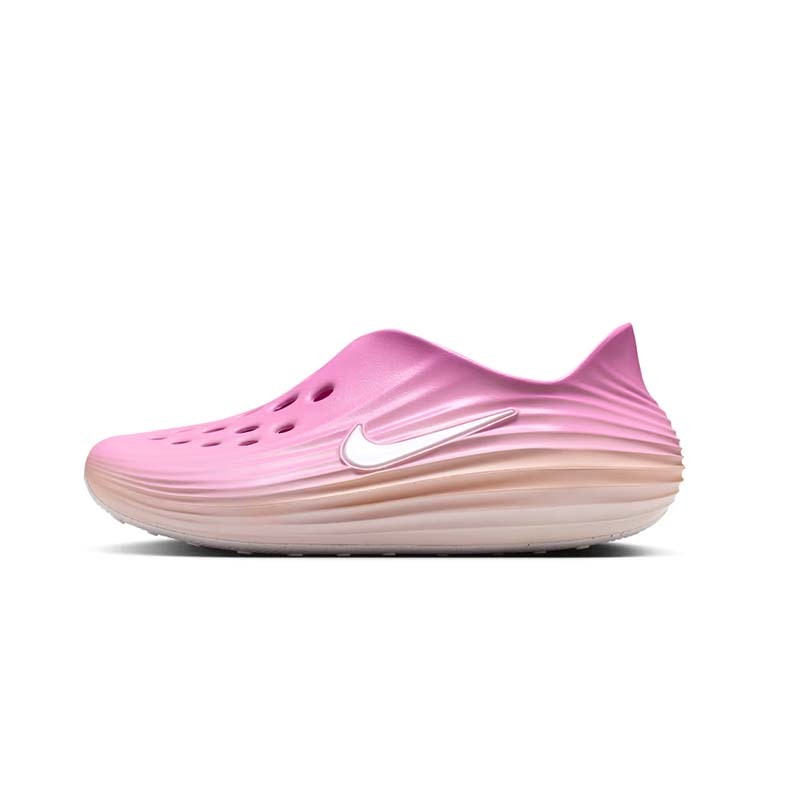 Nike ReactX Rejuven8 粉橘漸層 恢復鞋 泡棉 防水 拖鞋 女鞋男段 HV5062-103 [台灣現貨]