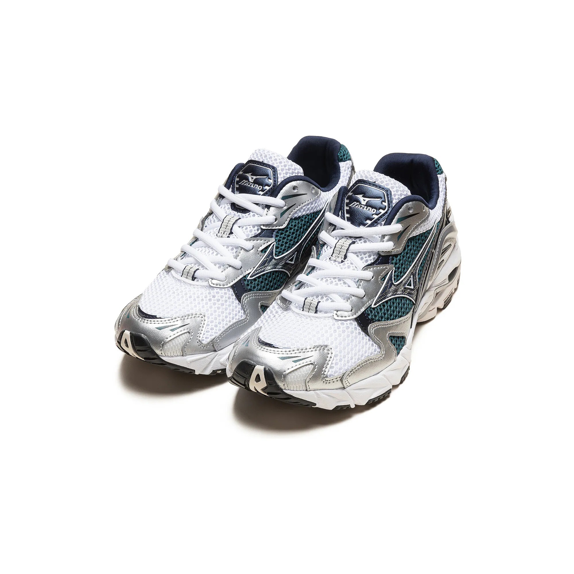 Mizuno Wave Rider 10 White/Baritone Blue/Deep Teal D1GA210415