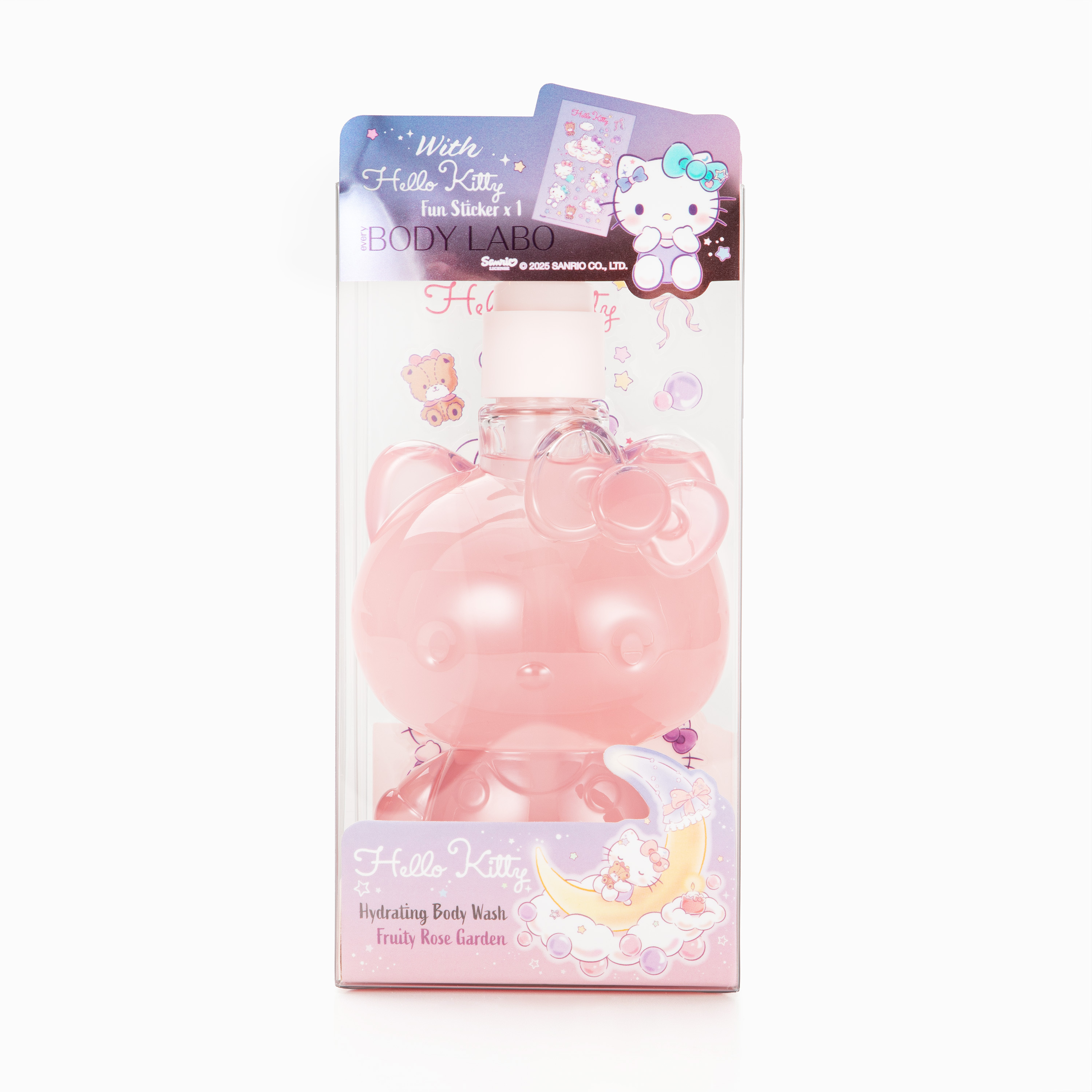 Hello Kitty 西瓜籽油保濕沐浴露 300ml - 果香花園