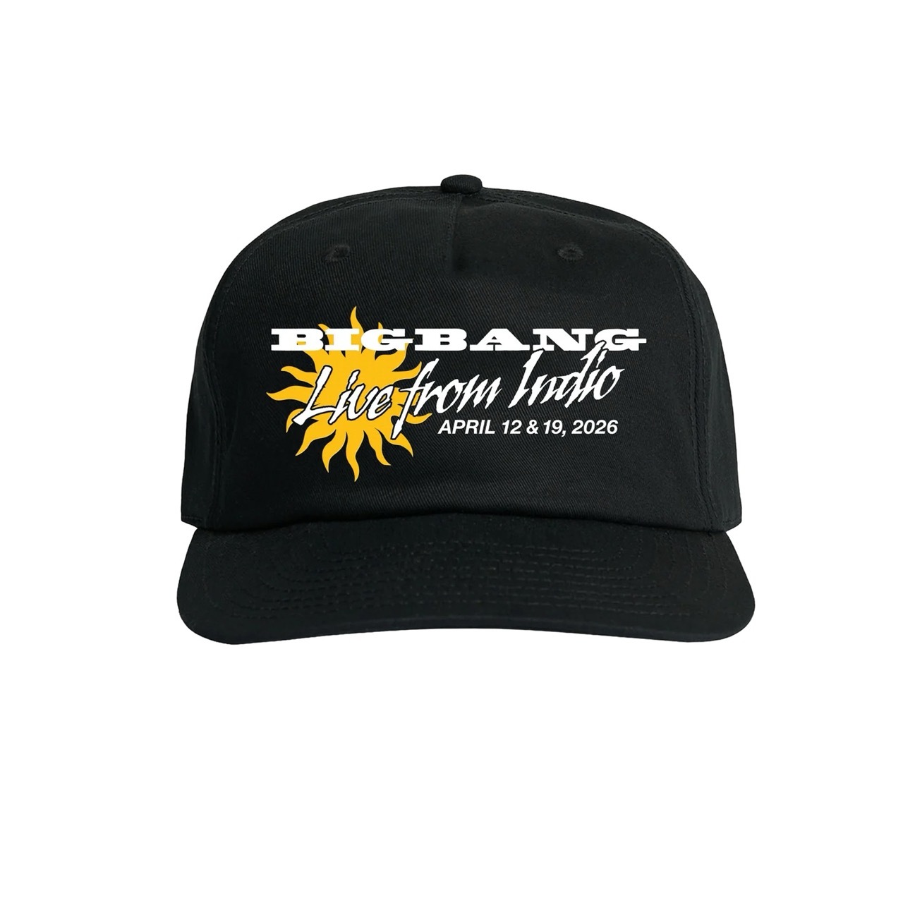🇺🇸 Coachella BIGBANG Sundaze Hat 棒球帽 老帽 可調節 科切拉 2026年限定 / 預購