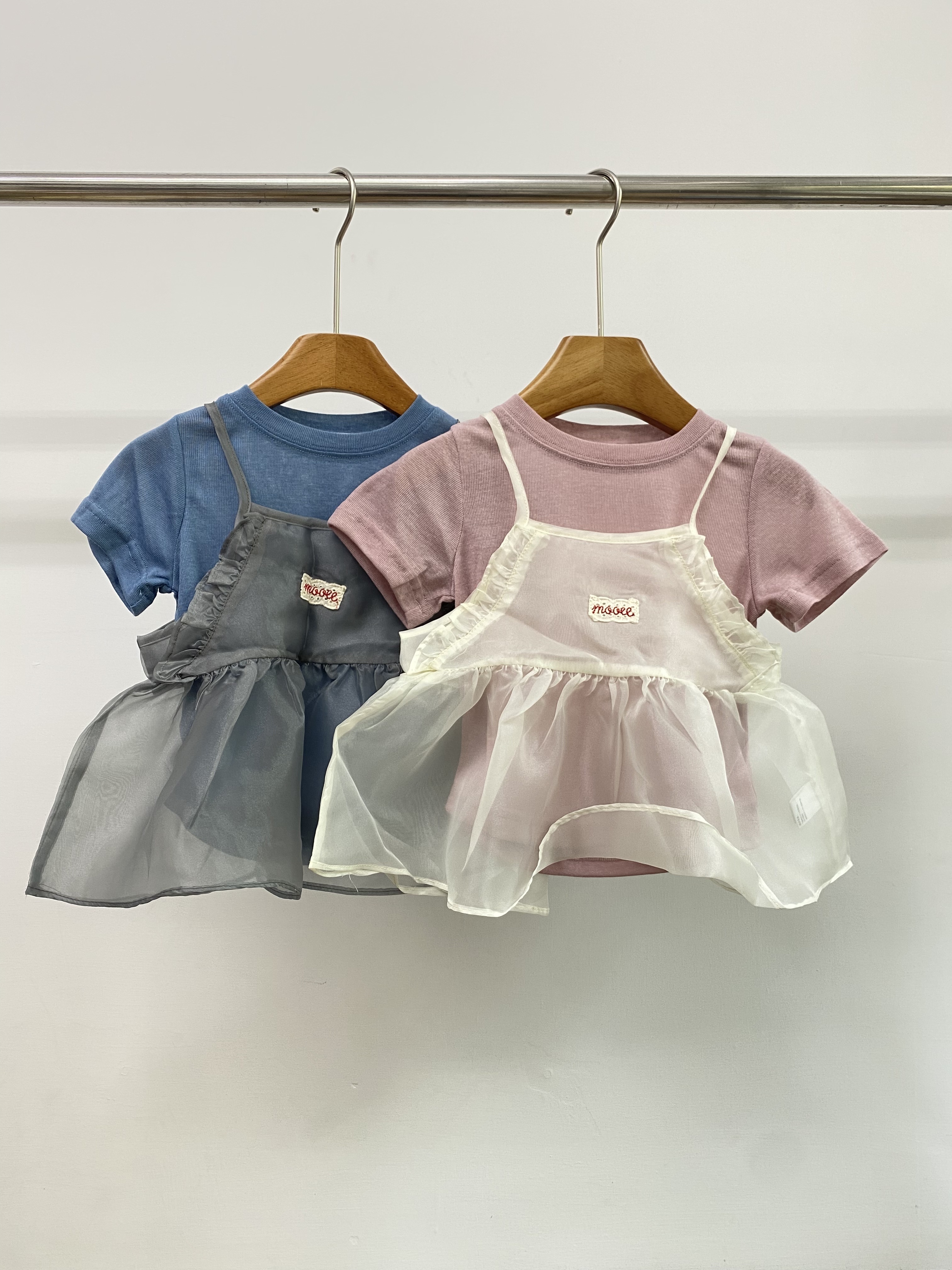 A04868紗質吊帶兩件套