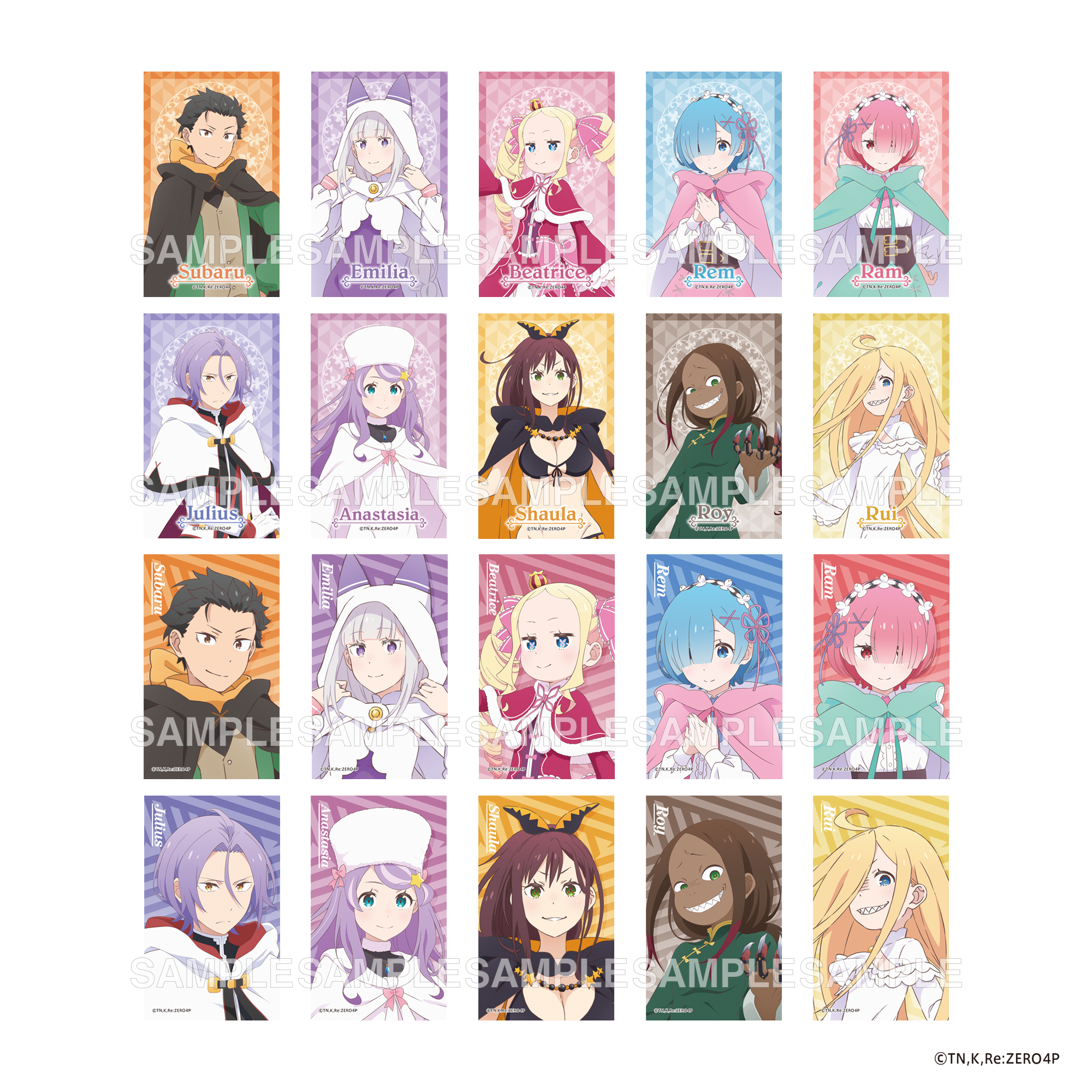 預購-「Re:從零開始的異世界生活」4th season 迷你劇照收藏組 BOX販售【日本進口精品】