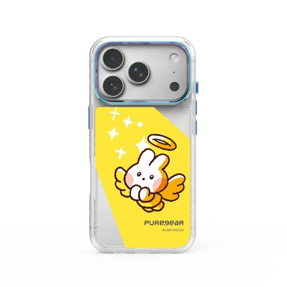 iPhone 冰鑽減壓防摔保護殼Magsafe / 天使conini(LINE FRIENDS minini)