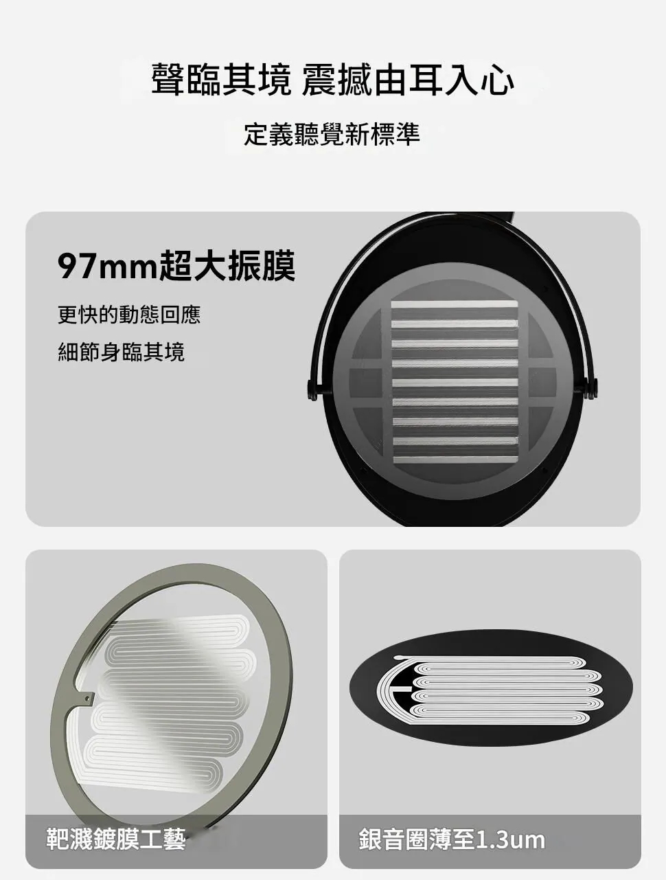 Fosi Audio i5 開放式頭戴耳機