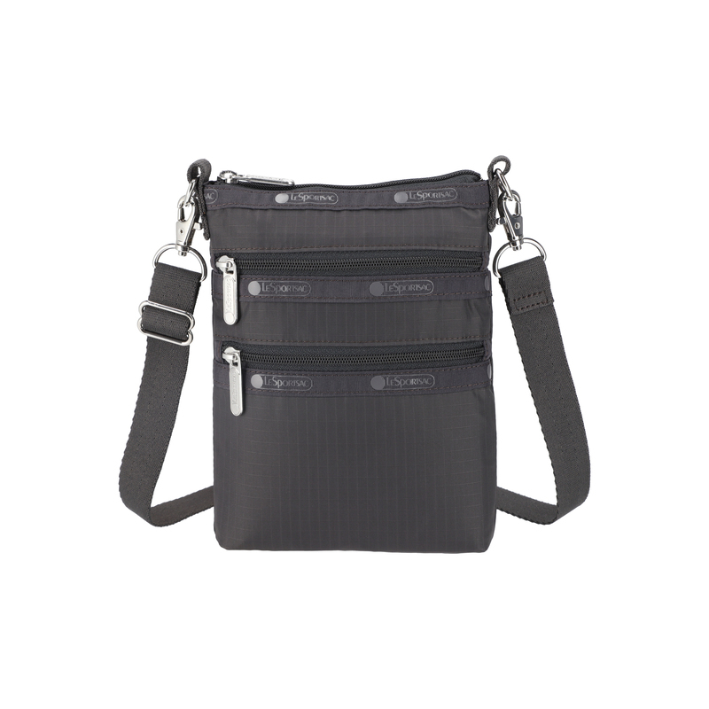 三層拉鍊斜背包 (THUNDER)