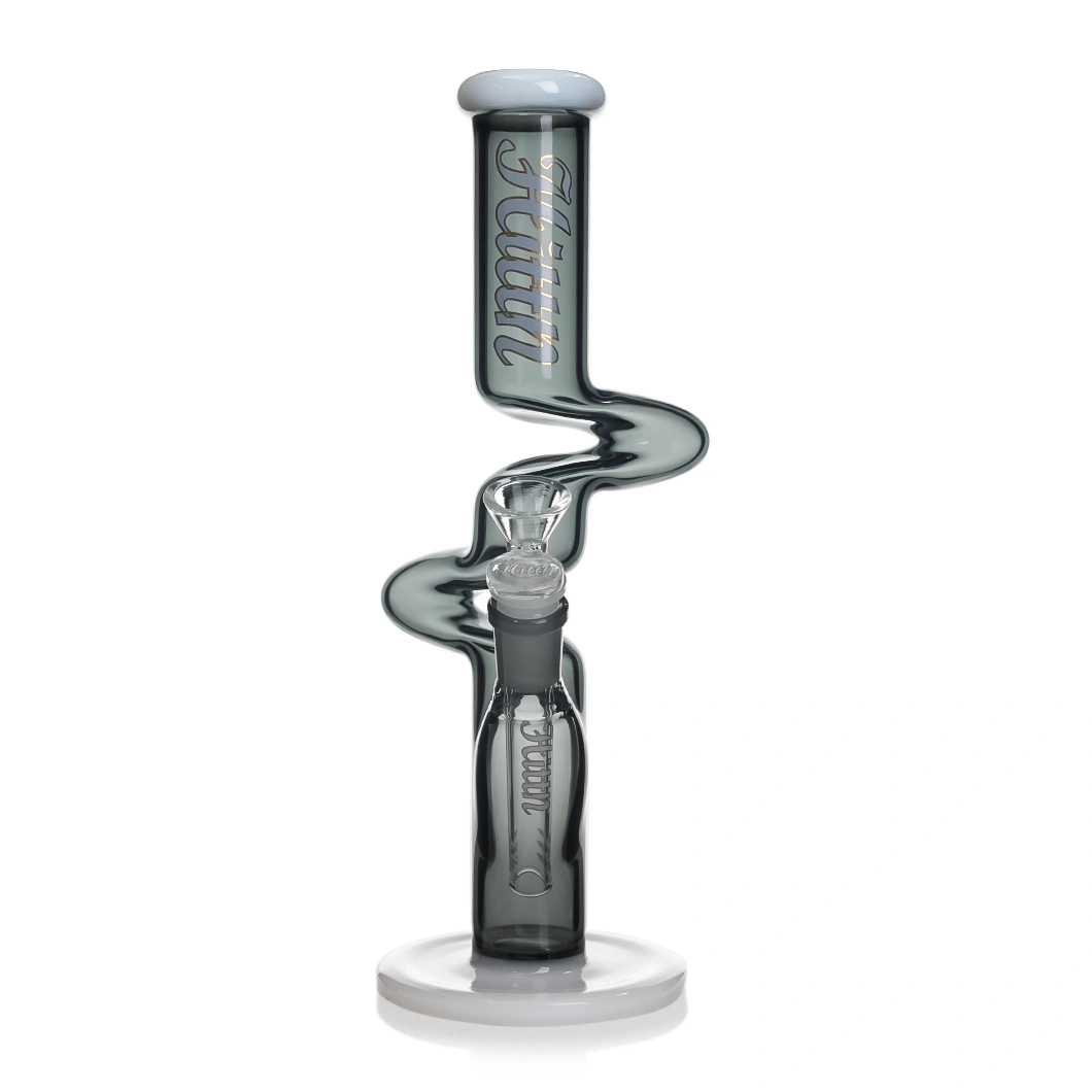 Hittn - HIT35 Color Curved Glass Bong 玻璃水煙壺（30.5cm）