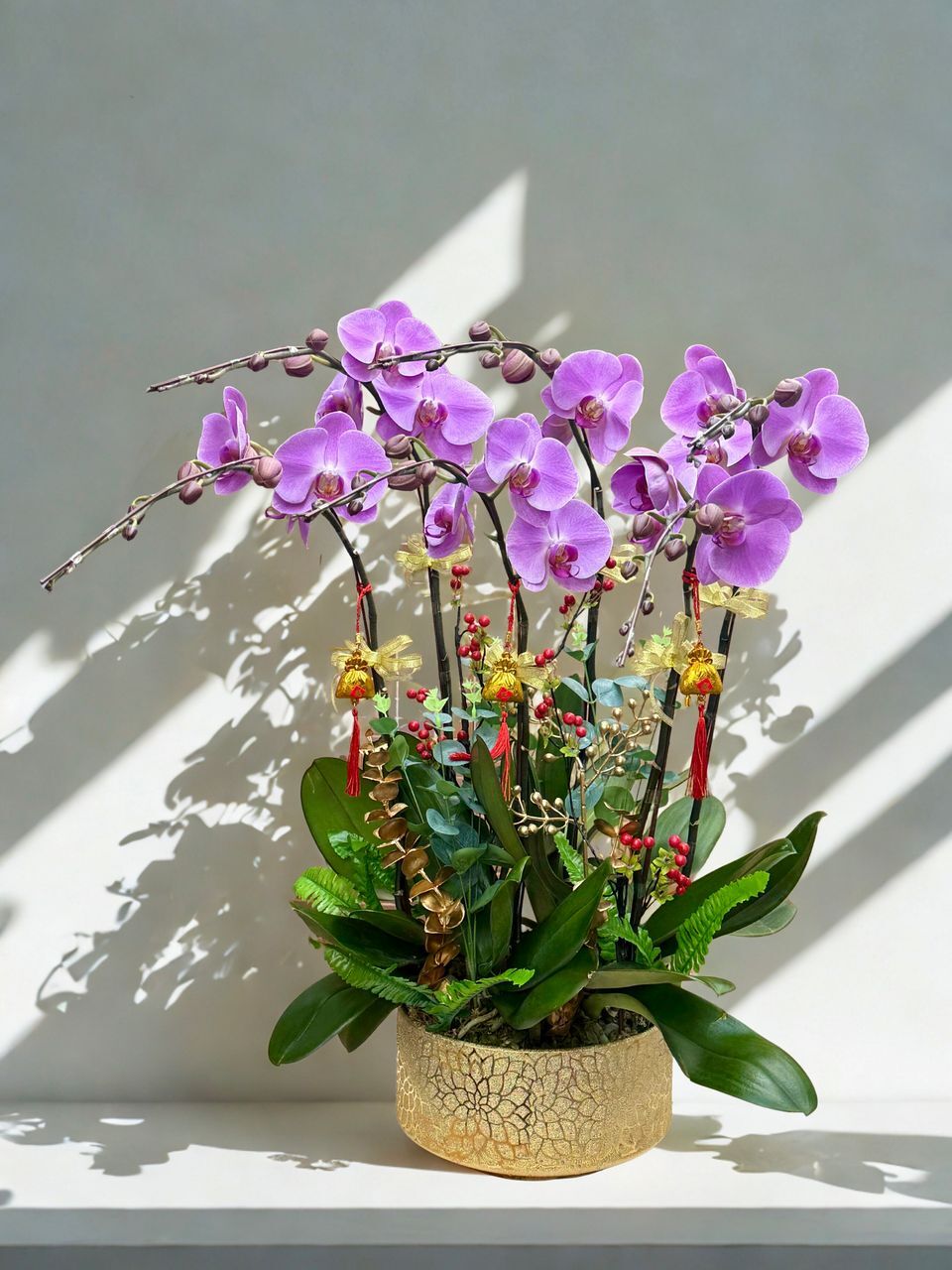 W - Orchid/Green Plants - Pink Announcer_Pink Champion_OR213