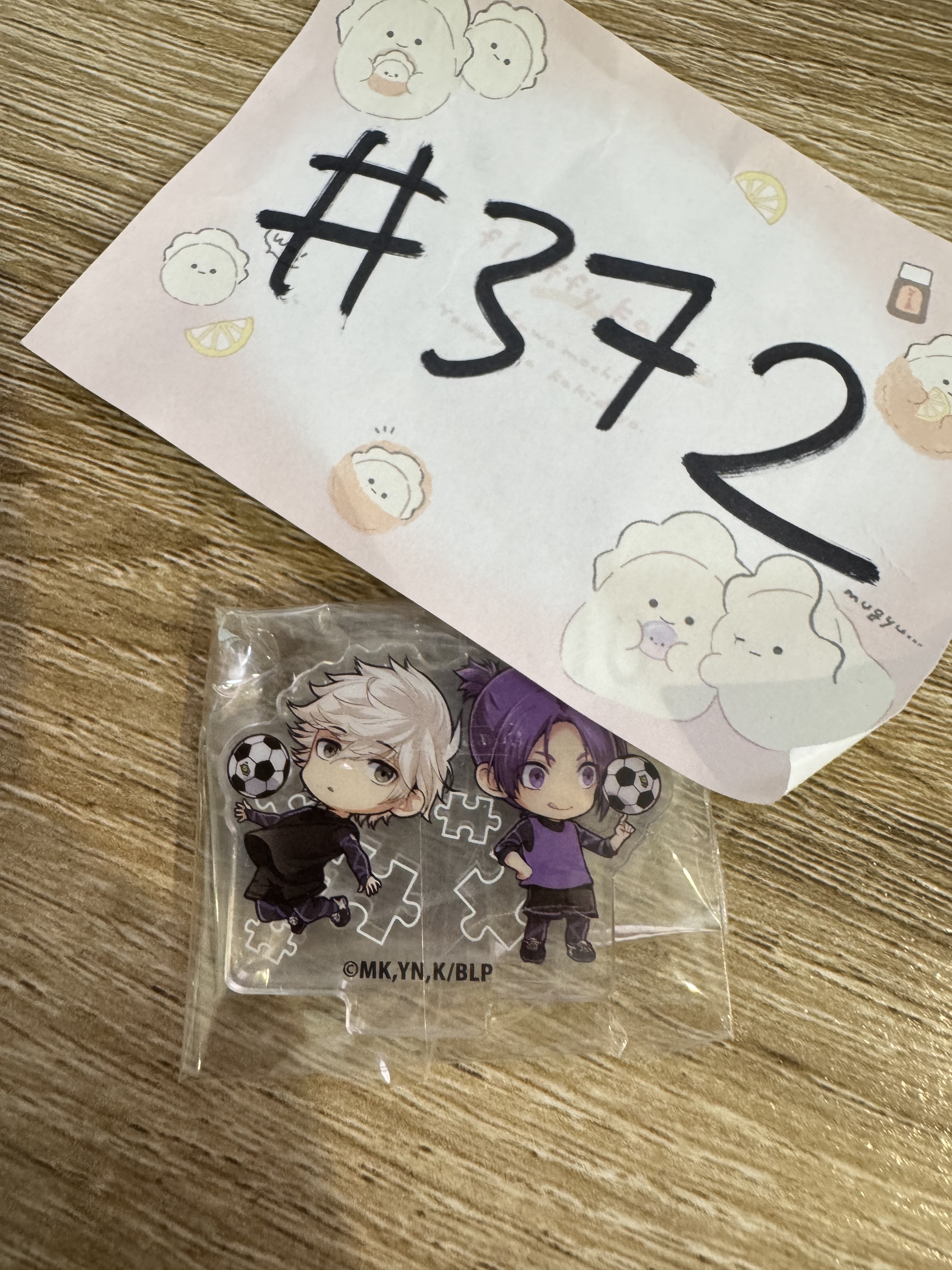 BlueLock 2人  立牌#372