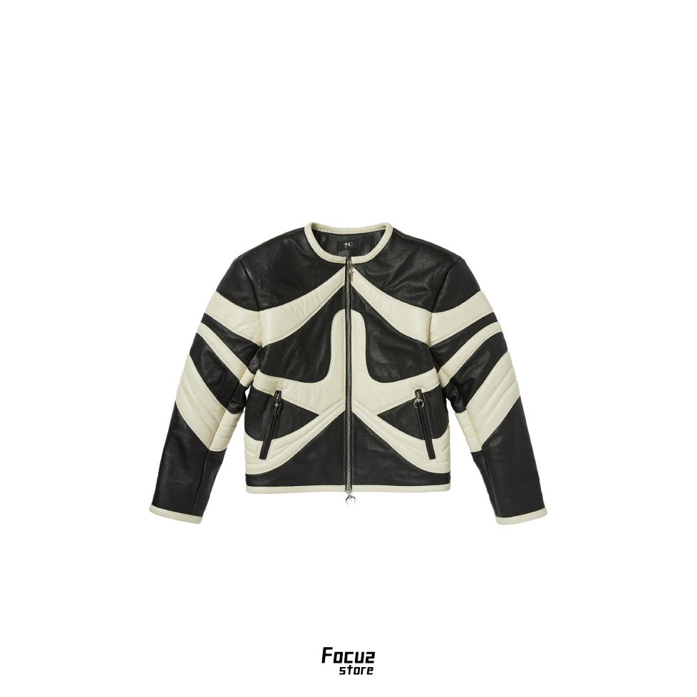 【Focus Store】現貨 Thug Club Dunk Jacket "Black/Ivory" 黑/象牙白 皮革外套