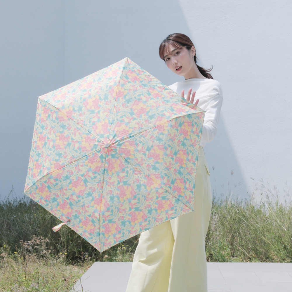 鈦輕超輕量自動傘/印花樂 x OMBRA/台灣原生樹/台灣欒樹