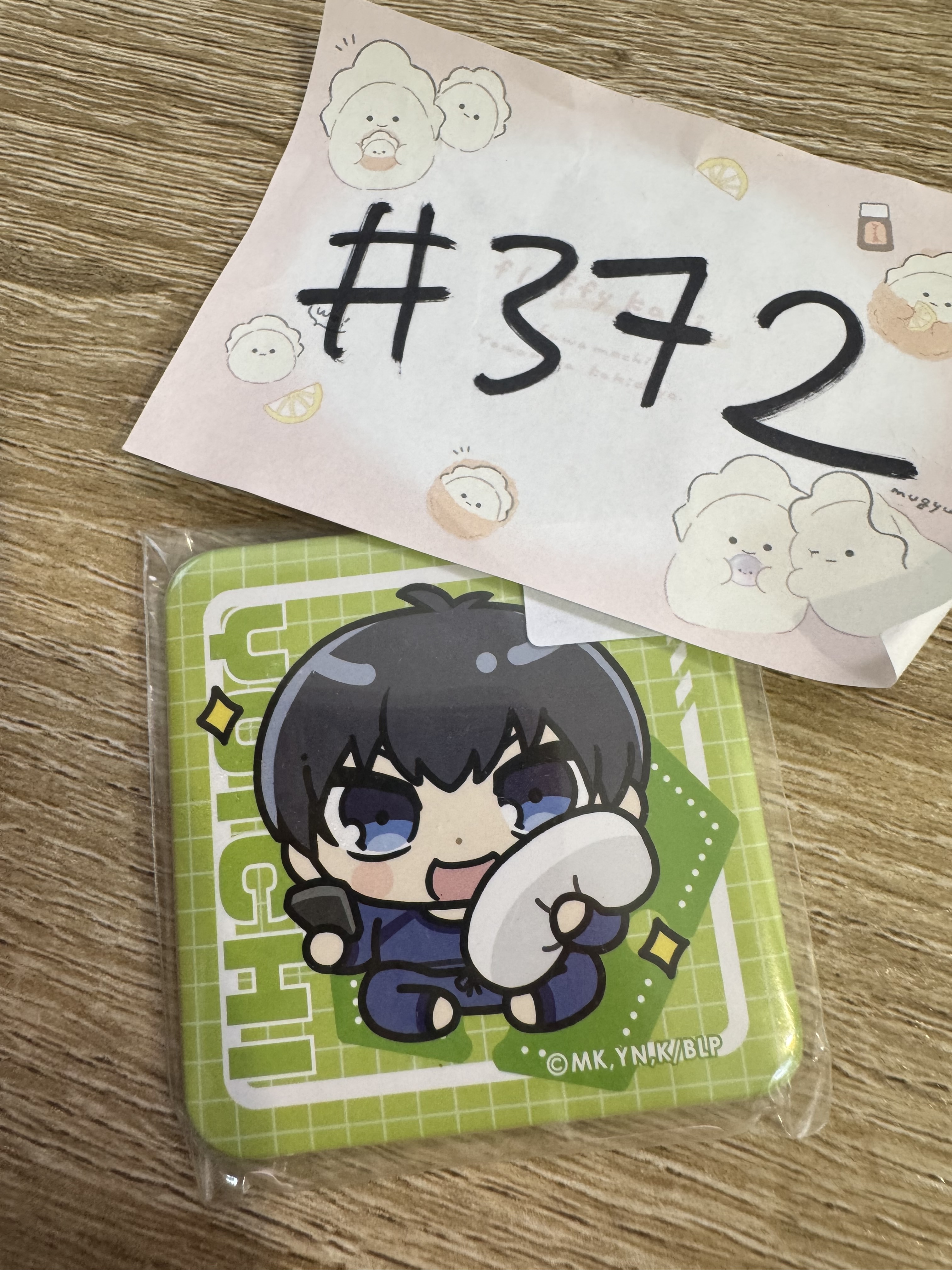BlueLock 潔 襟章#372