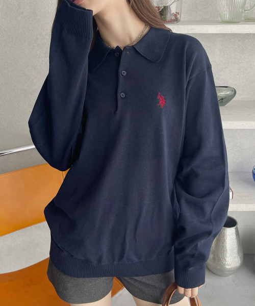 <換季折扣🏷️> U.S. POLO ASSN. x Ada 春季POLO衫 針織薄長袖 6色