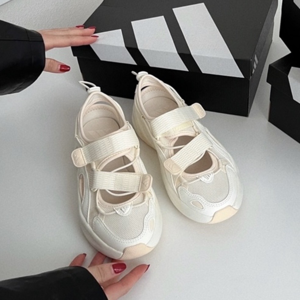 ADIDAS OZWAVE SANDAL 米白 溯溪鞋 舒適 防滑 抗沖擊 愛迪達 男女同款 JS4577