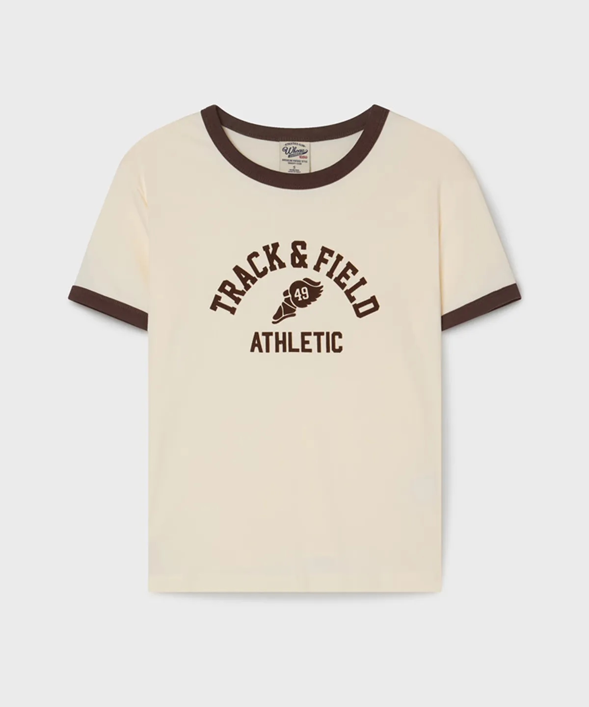 【直播】 WHO.A.U LX041409 校園滾邊 T 恤