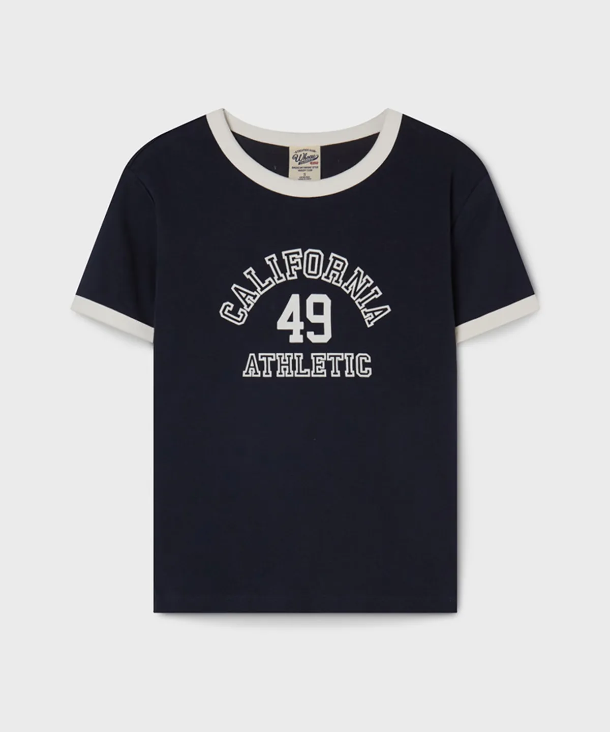 【直播】 WHO.A.U LX041409 校園滾邊 T 恤