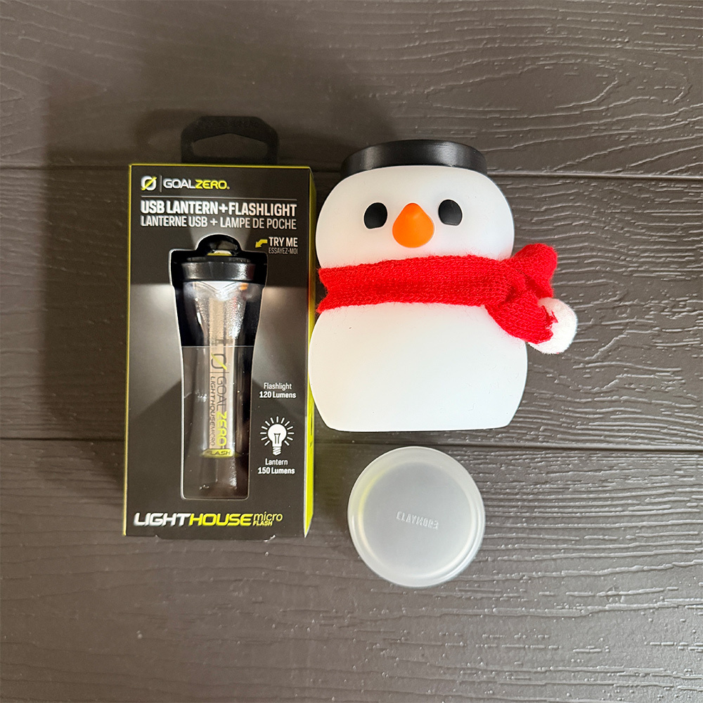 GOAL ZERO 燈具GZ32005+Claymore雪人燈罩-紅圍巾+改裝蓋(白或黑色)