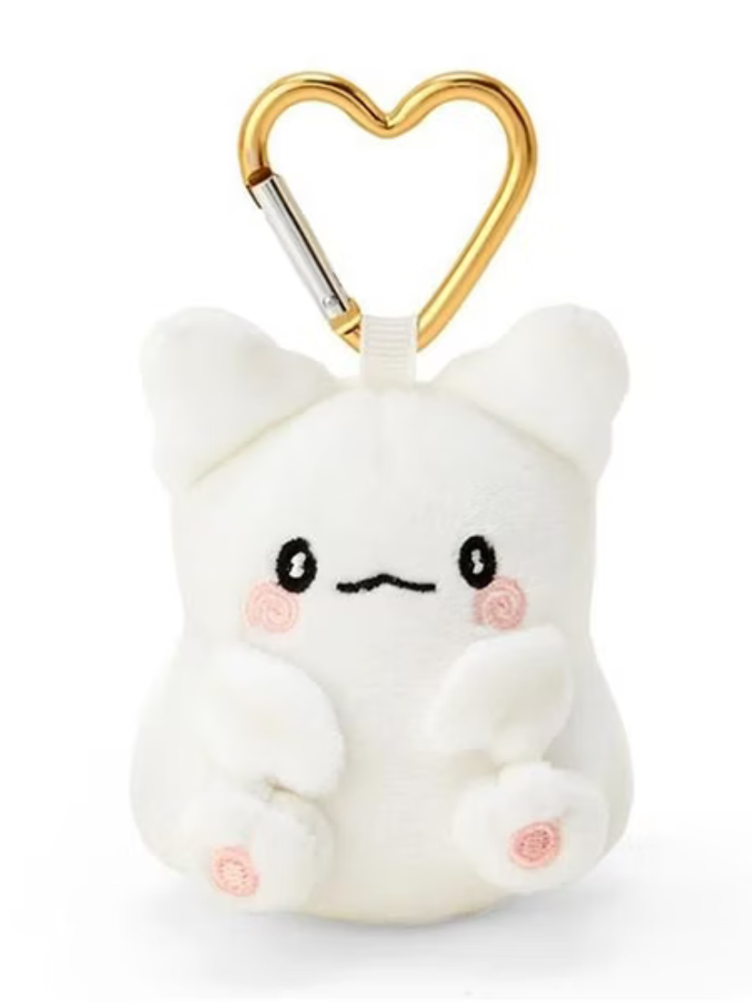 【 限量現貨 】小幽靈花丸造型玩偶吊飾 (經典-愛心扣環)