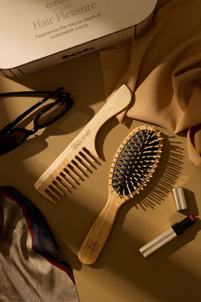 新品 | 義大利髮梳禮盒 - 中短髮組合