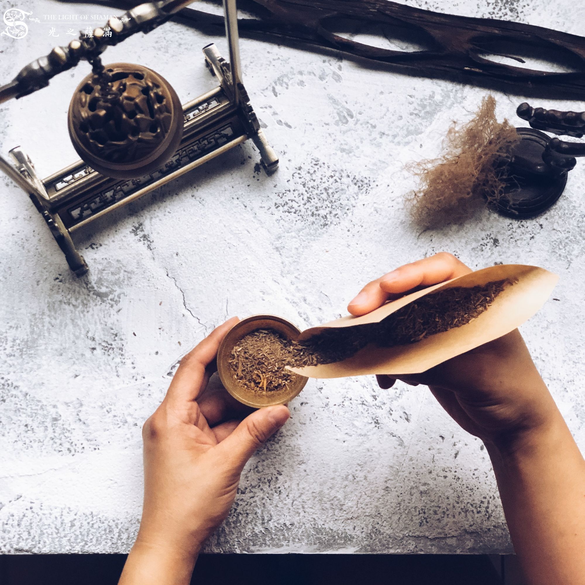 《達拉干・天藏沉韻》・印尼達拉干沉香典藏系列達拉干特級沉香粉 2 .10g  - 光之薩滿