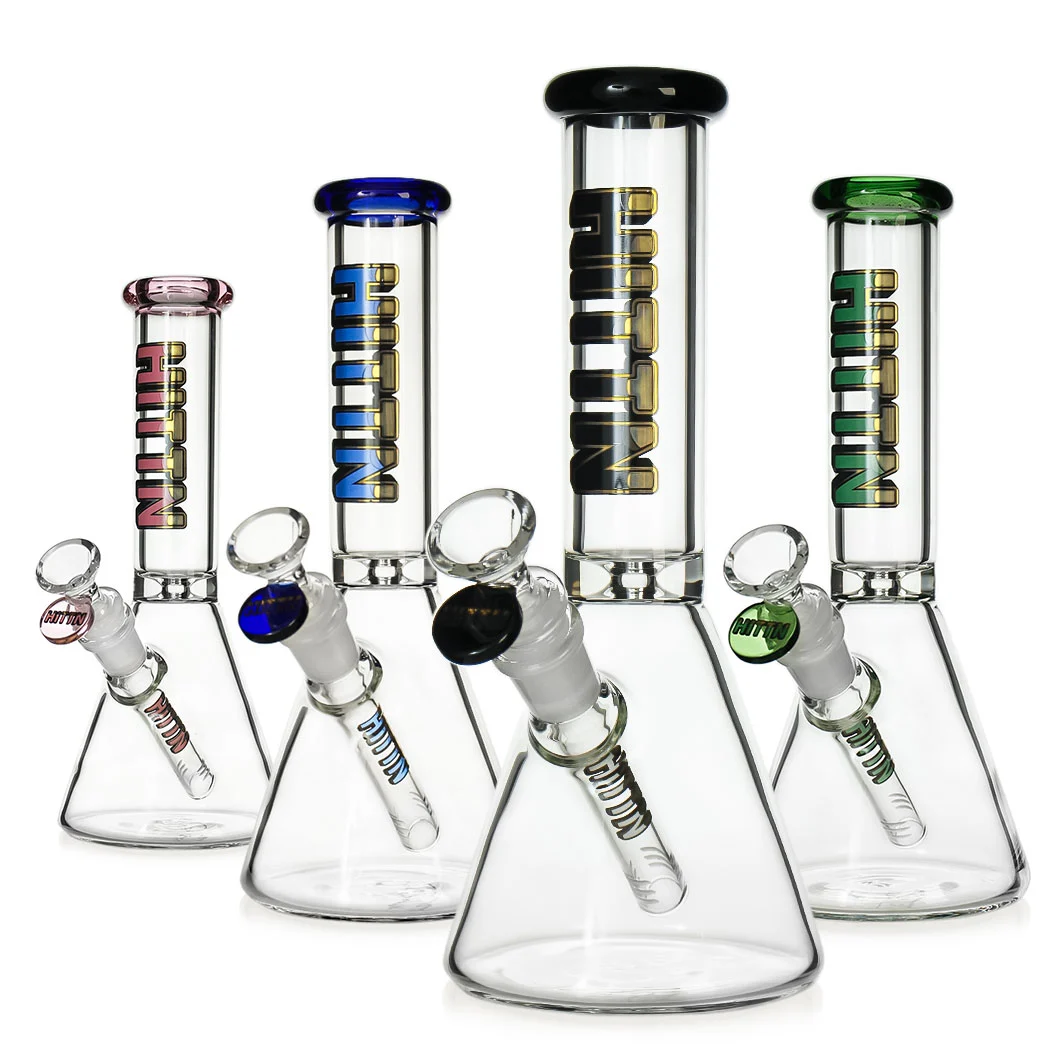 Hittn - HIT01 Beaker Ice Bong 經典玻璃水煙壺 (25 CM)