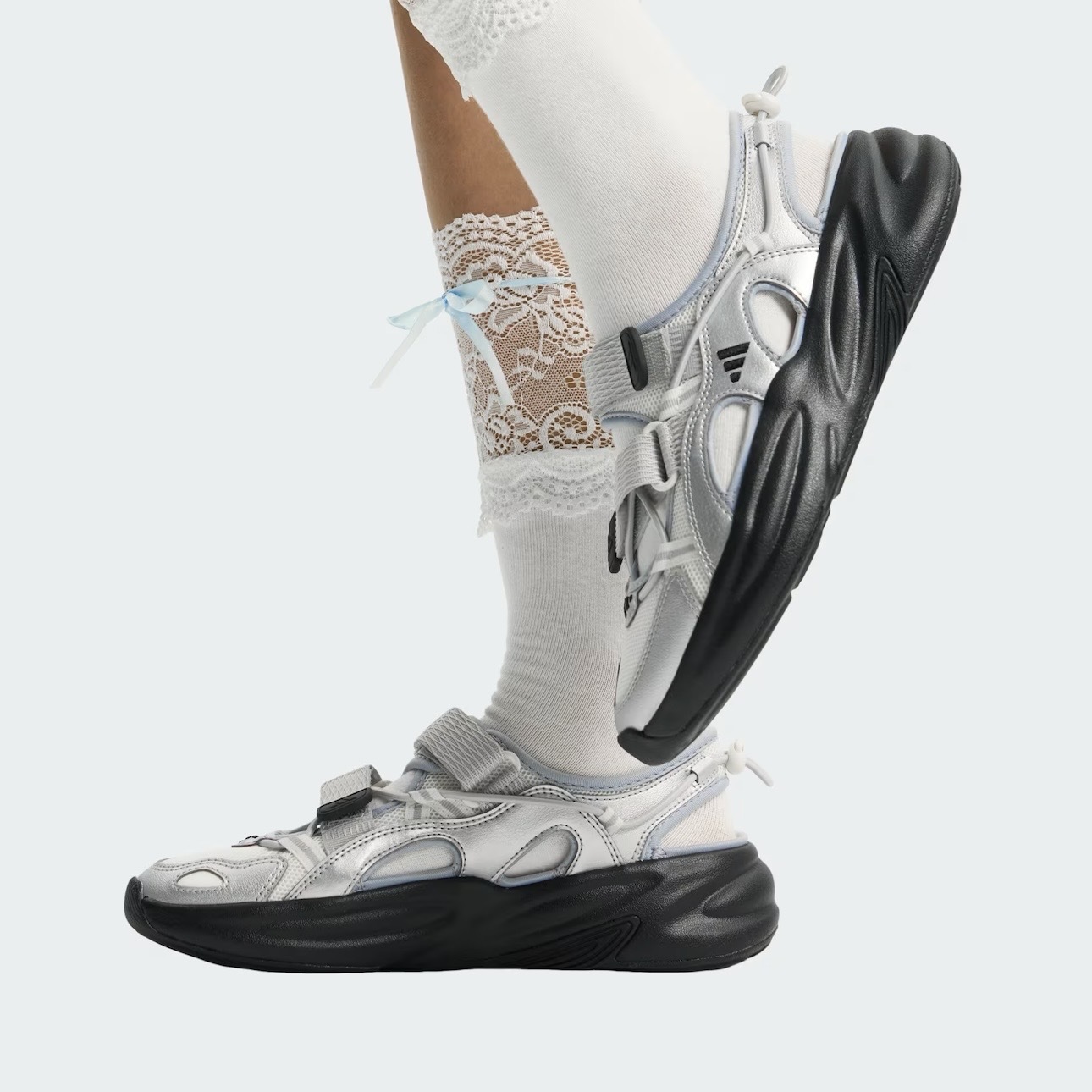 ADIDAS OZWAVE SANDAL 金屬銀 溯溪鞋 舒適 防滑 抗沖擊 愛迪達 男女同款 KJ5964