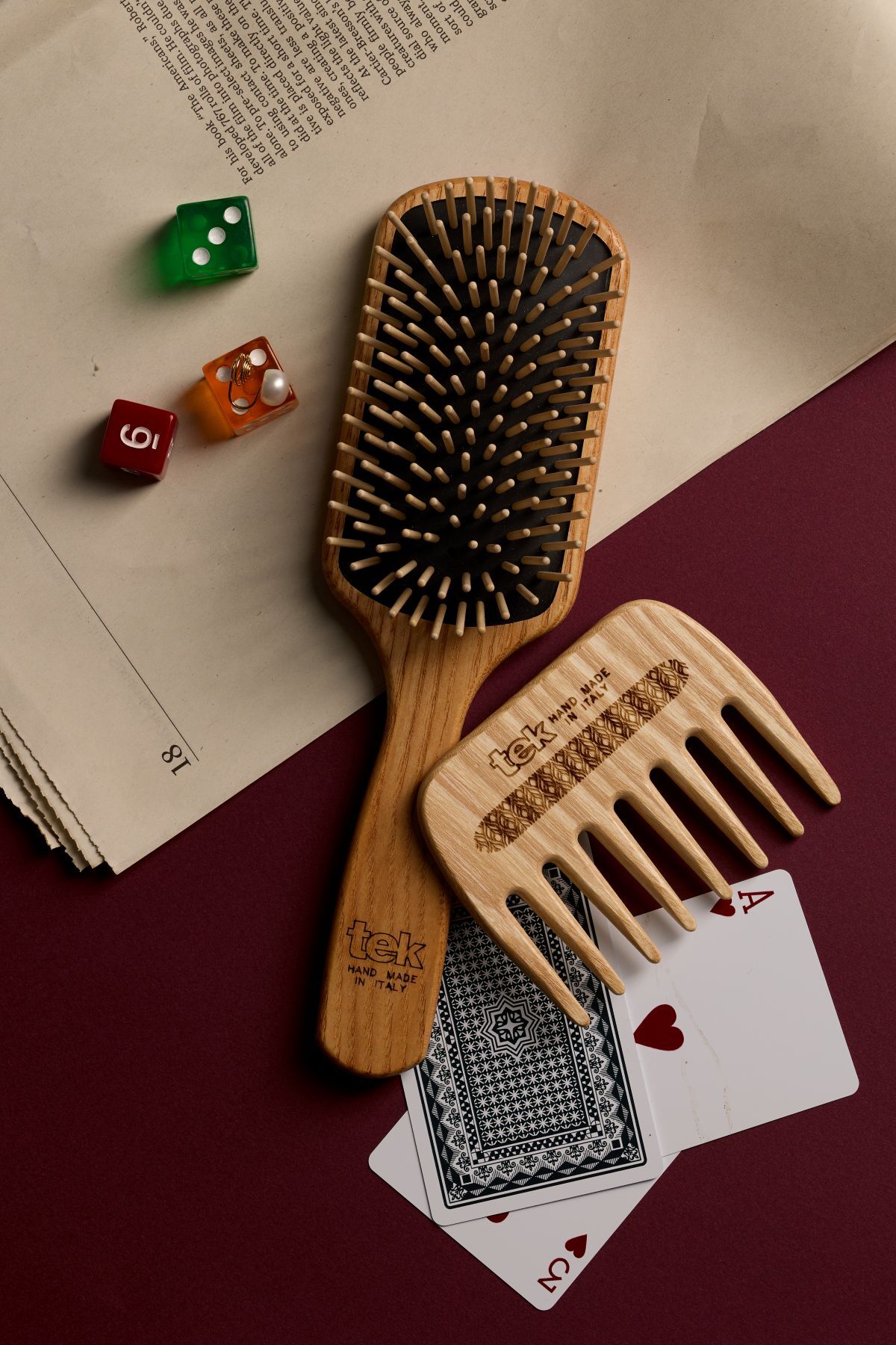 新品 | 義大利髮梳禮盒 - 長髮組合