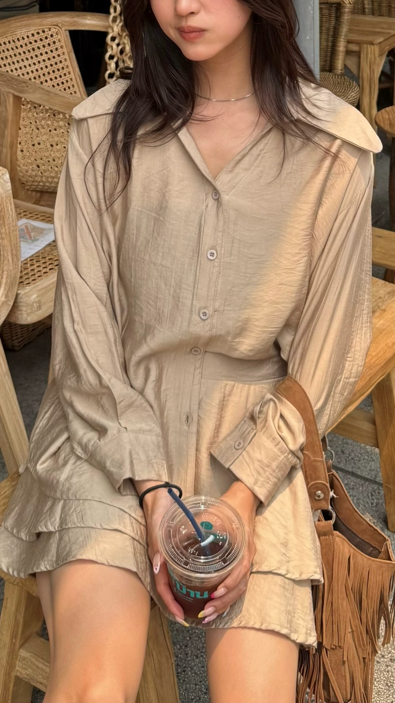 C1829-涼感襯衫套裝