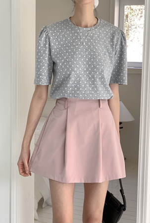 YD026 REFRESH 百搭大摺A字裙褲