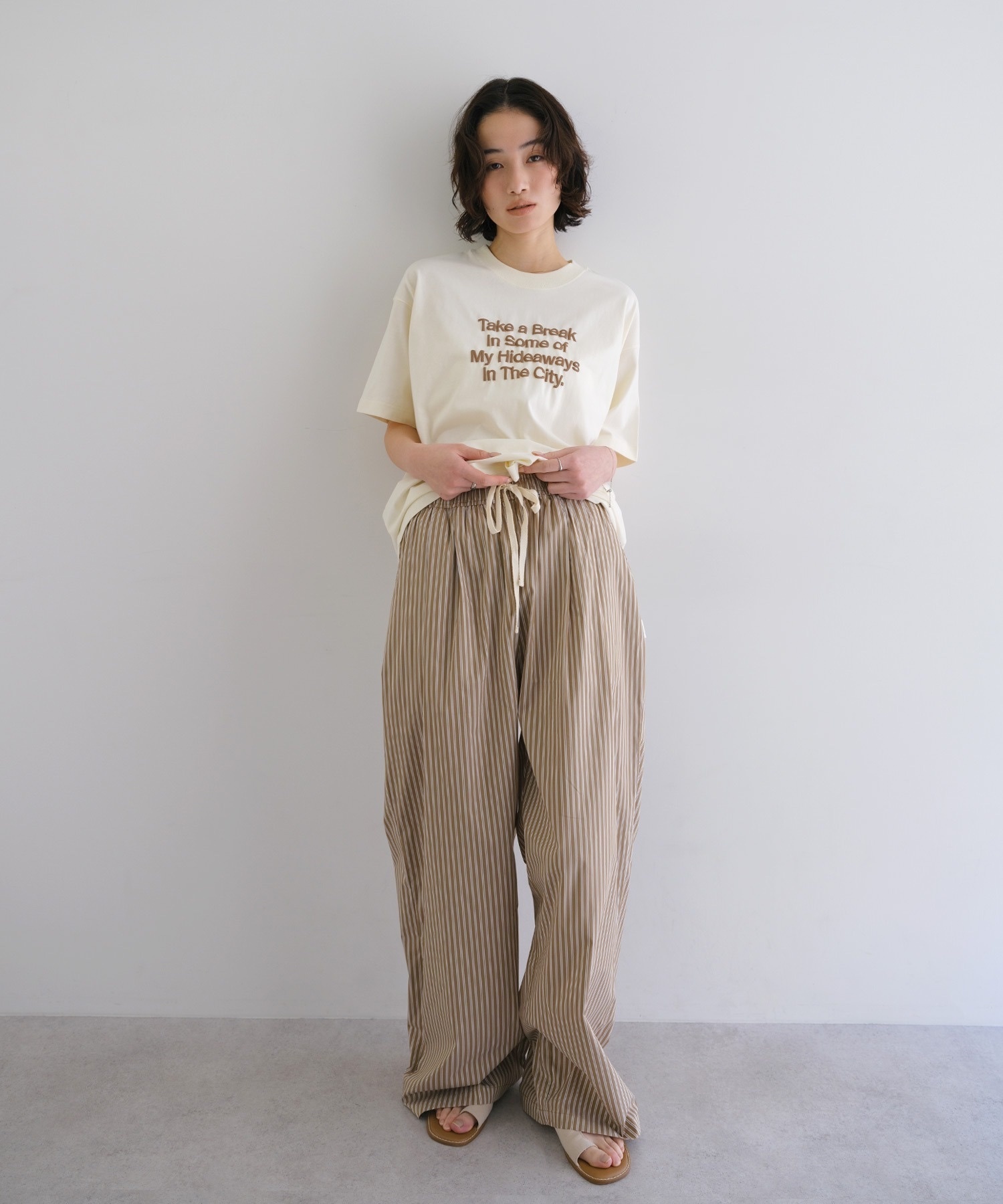 [現貨] ANME / 3D Logo Print Oversized Short-Sleeve T-Shirt