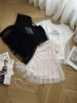 YD033 REFRESH 芭蕾風 紗裙Layer Tee