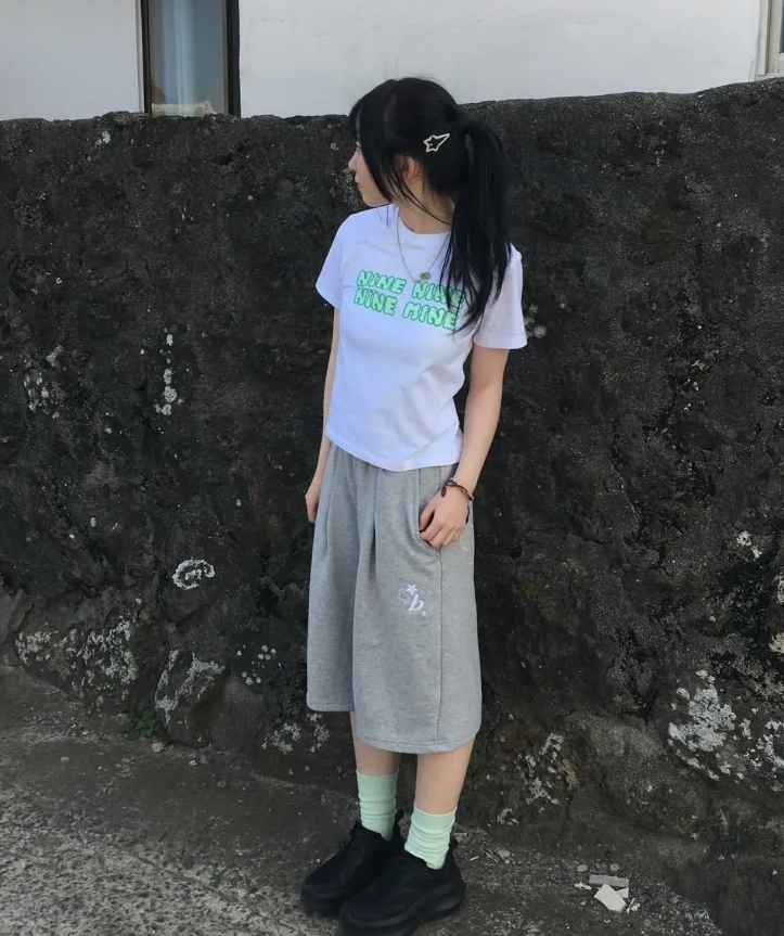 （現貨）韓牌 AMBLER 星星 天使 百慕達短褲 棉褲 ASP901