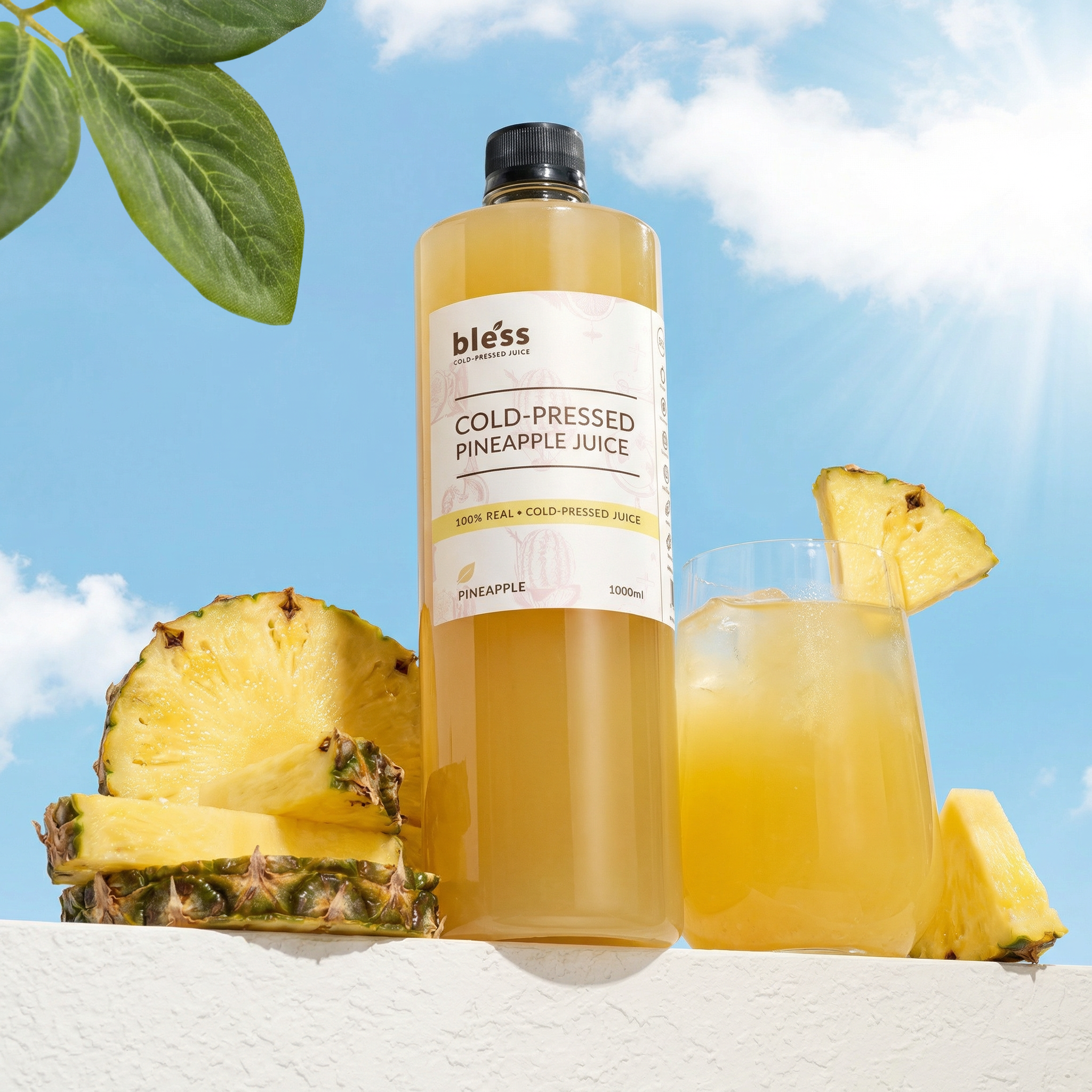 冷壓菠蘿汁