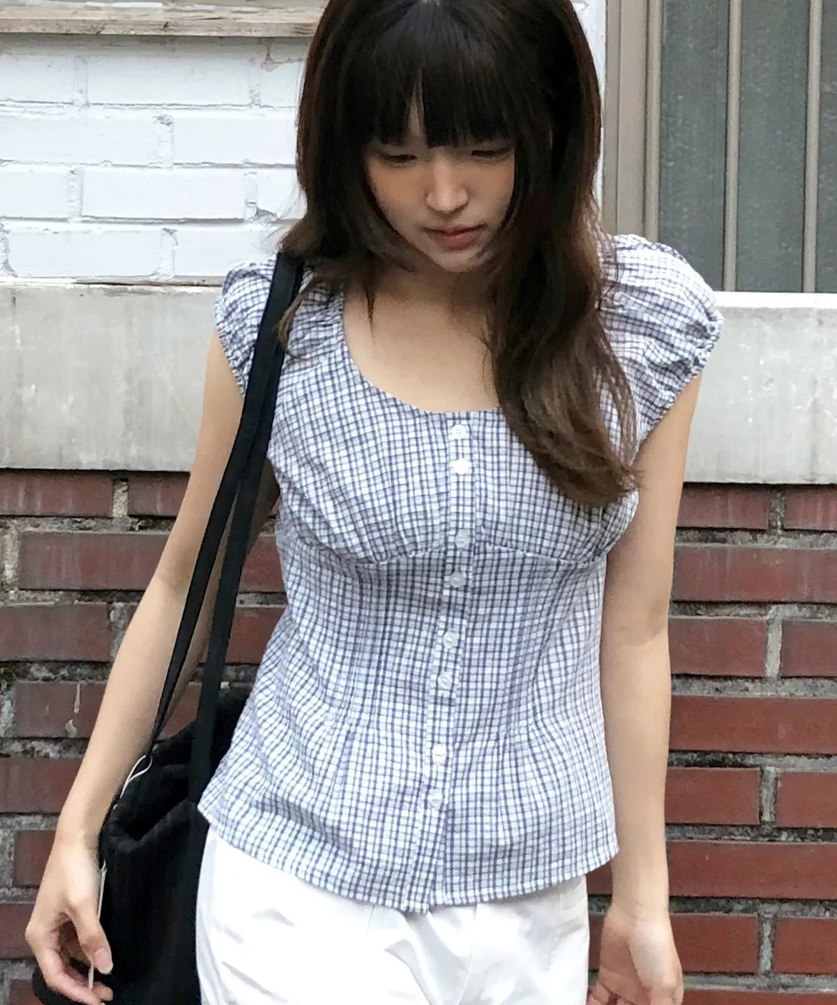 BITTER CELLS Ivy Puff Cap Blouse