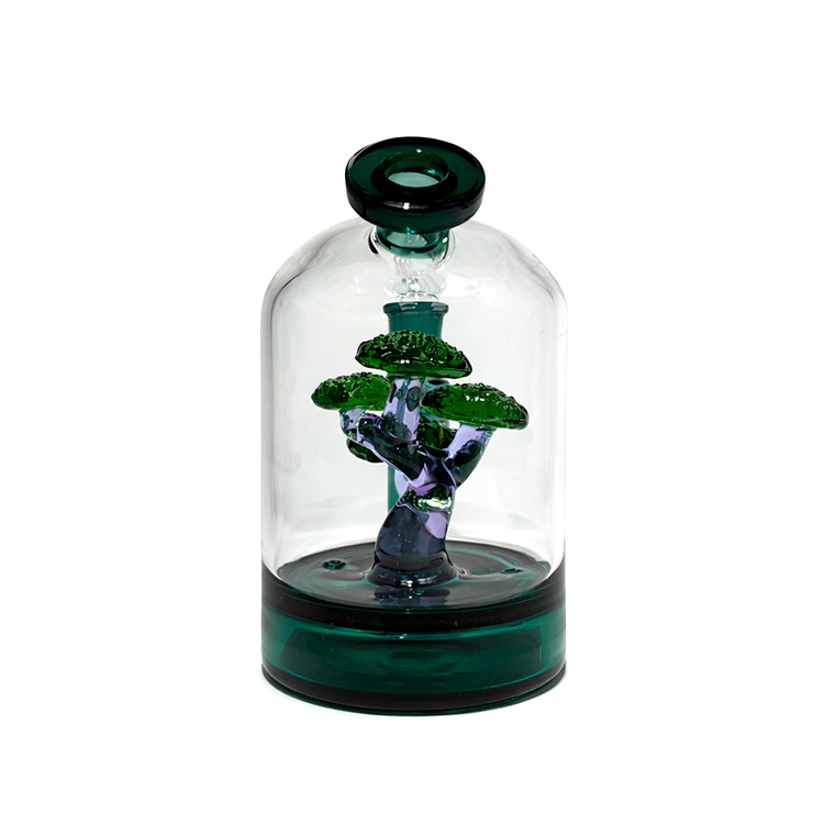 D15 Tree-ping Glass Dab Rig 生命之樹水煙壺 (14 CM)