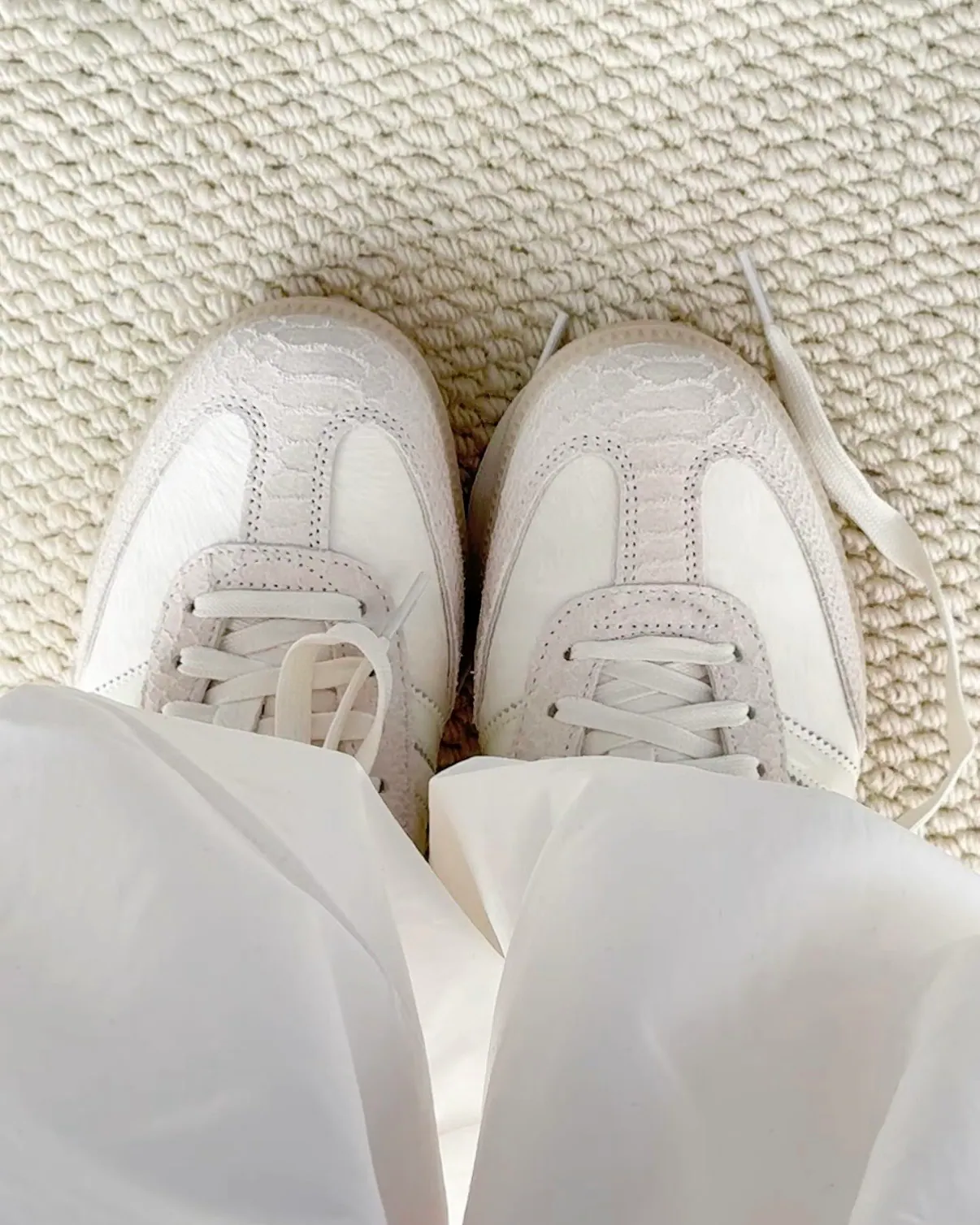 (預訂) Adidas Samba OG - Off White Crystal Linen