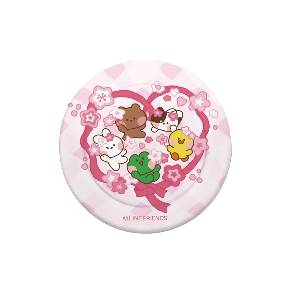 M⌃G KIK 磁吸指環支架 / 櫻花季(LINE FRIENDS minini)