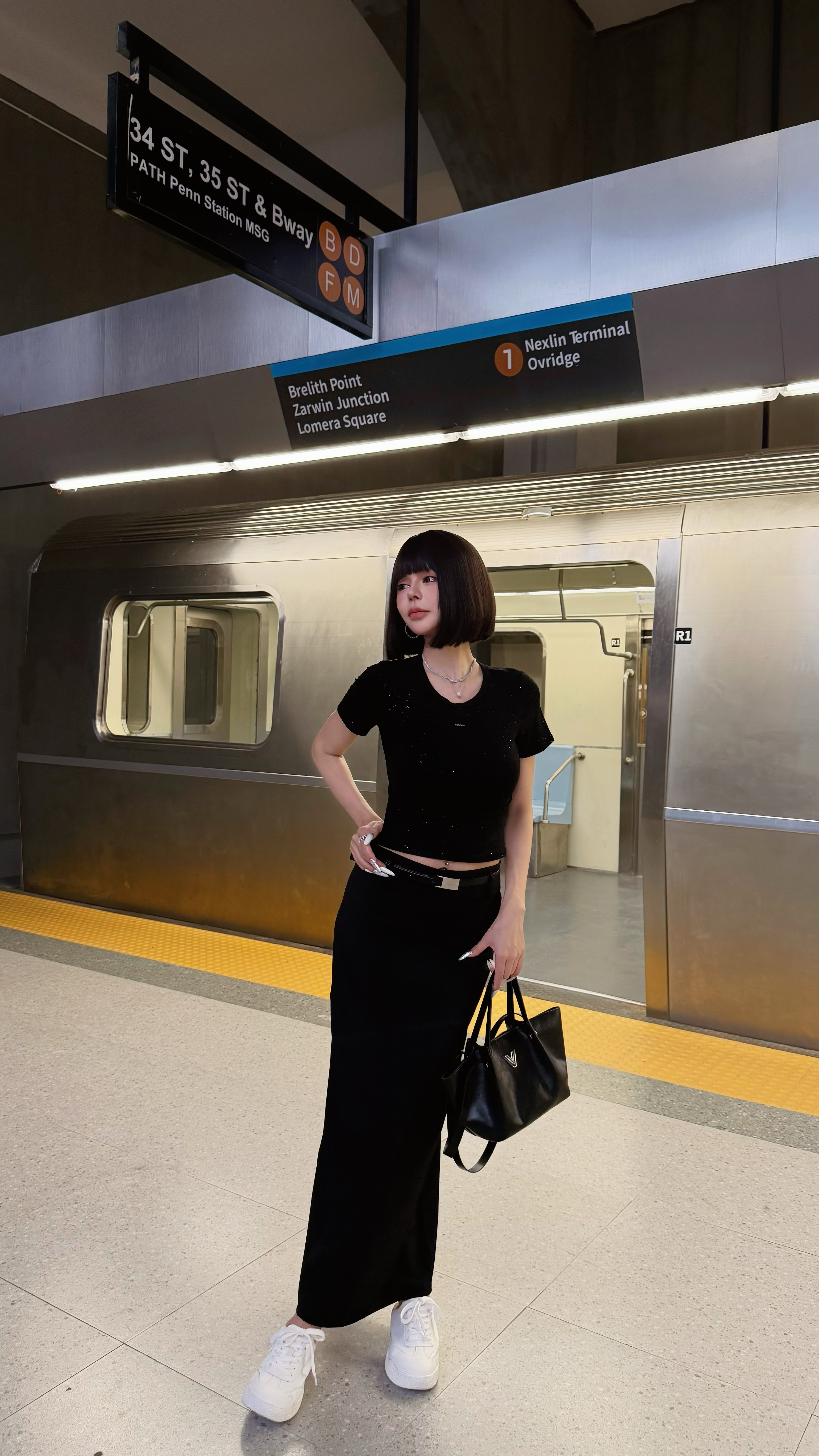 俐落 • Defined Shape｜西裝長裙（附皮帶）