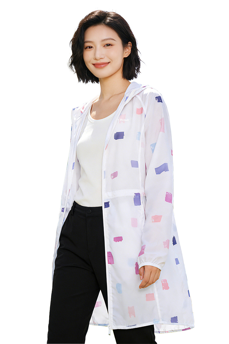 超輕薄透氣防曬外套｜女款 SW0007 ( 空調外套 冷氣房外套 抗UV 輕薄 透氣 防風 )