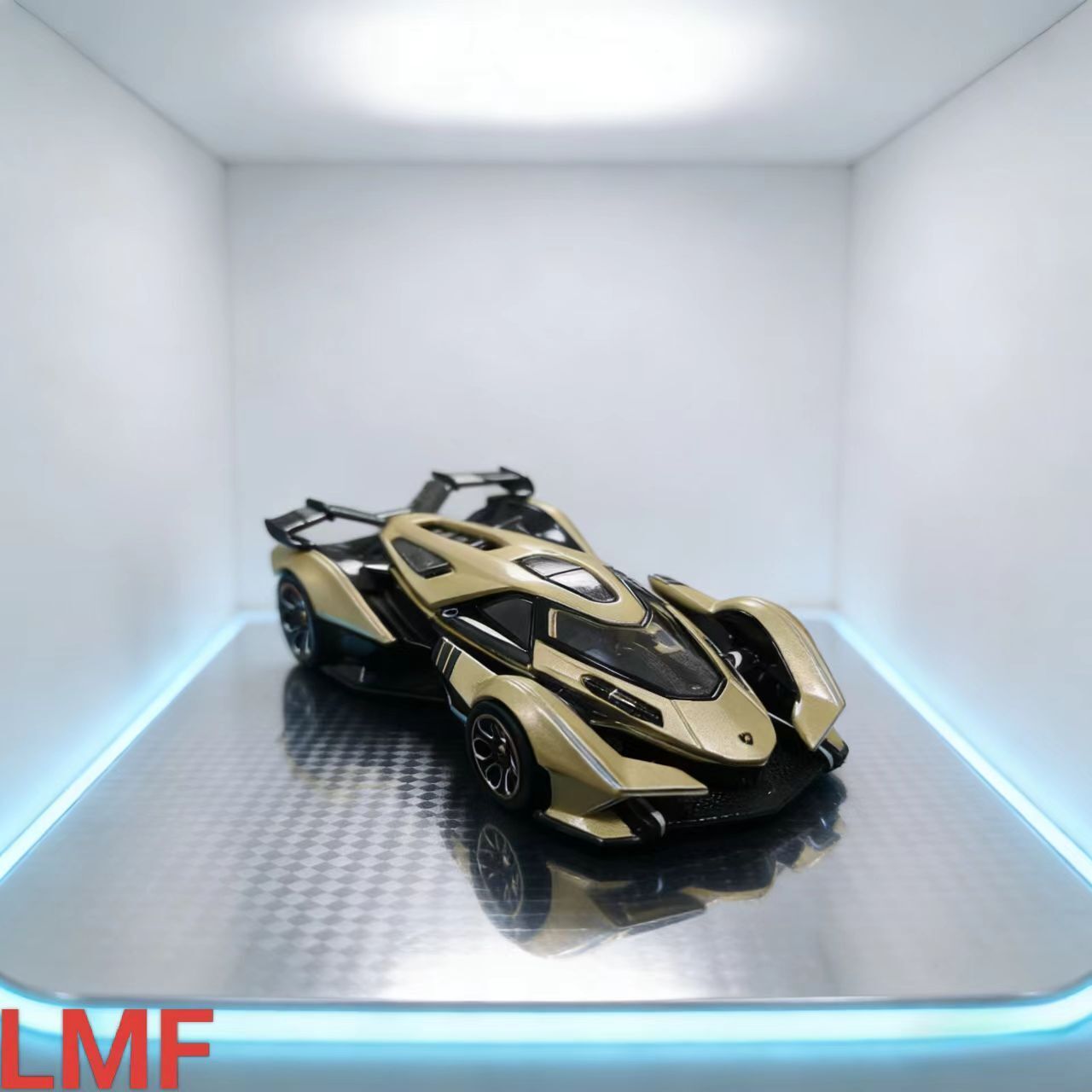 PO-$140 * LEMANFANG * 1:64 LAMBORGHINI V12 VGT CHAMPAGNE GOLD