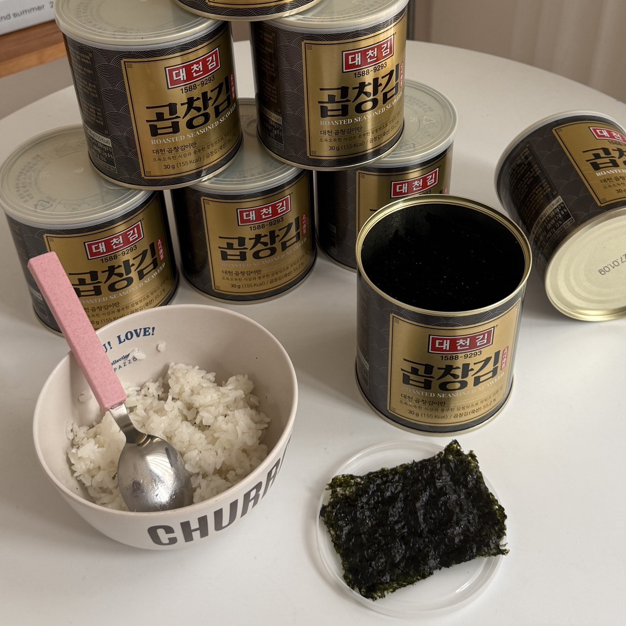 Twice娜璉最愛💗韓國代購 大川海苔 罐裝30g