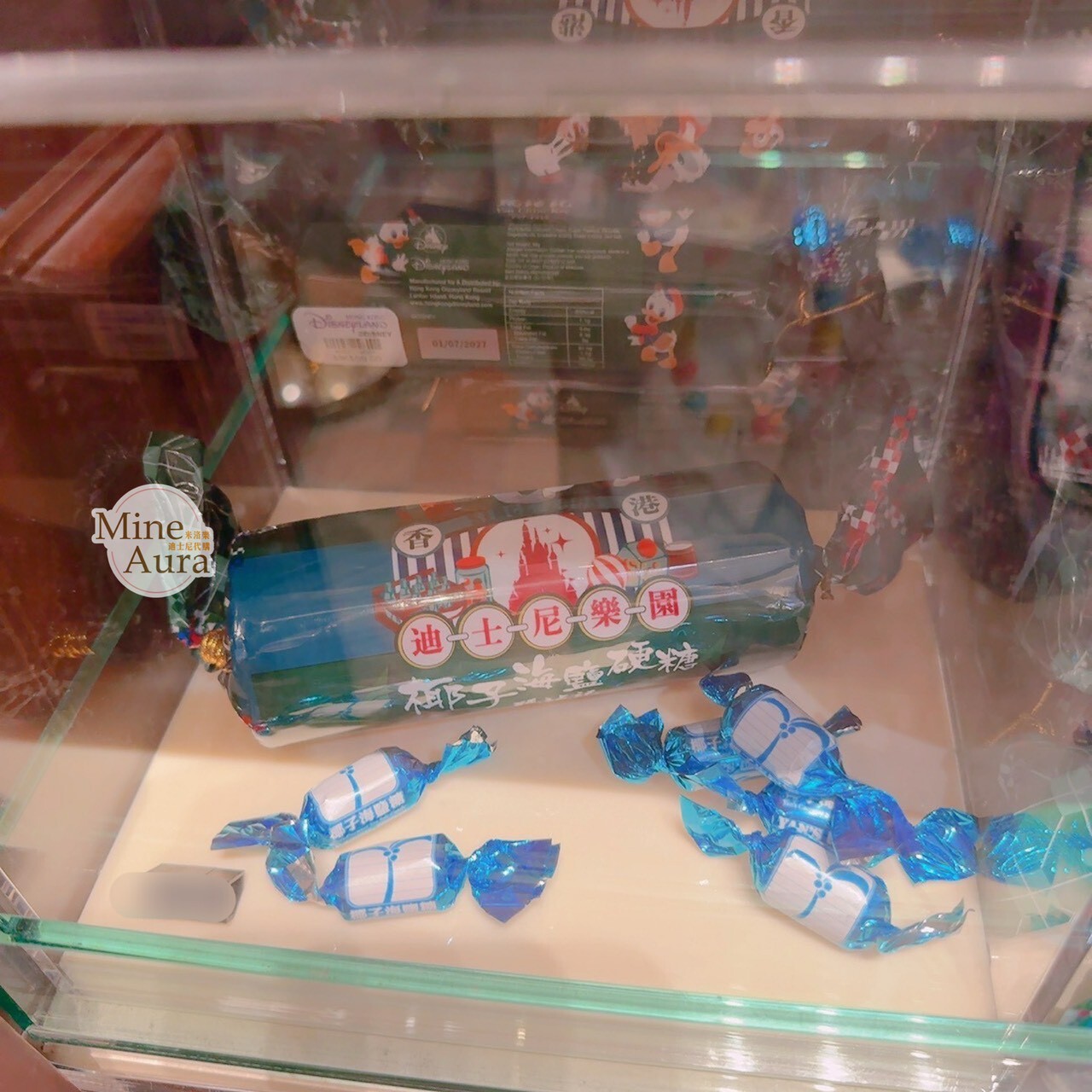 米奇與好友懷舊香港系列 米奇 Mickey 椰子海鹽硬糖 糖果 -香港迪士尼樂園